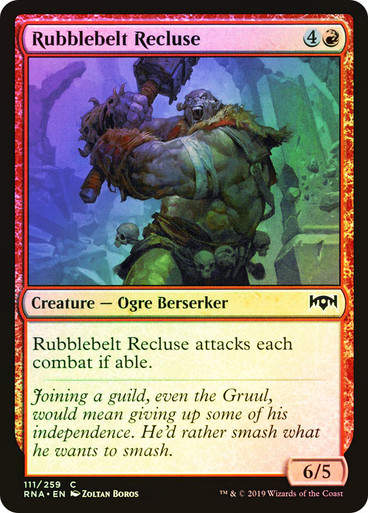 Rubblebelt Recluse (RNA) (111) / Foil
