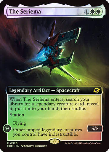 The Seriema (EOE) (323) / Extended Art / Foil