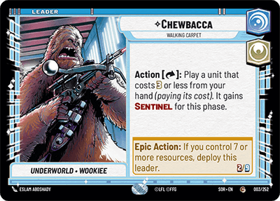 Chewbacca - Walking Carpet (SOR_#003/252)