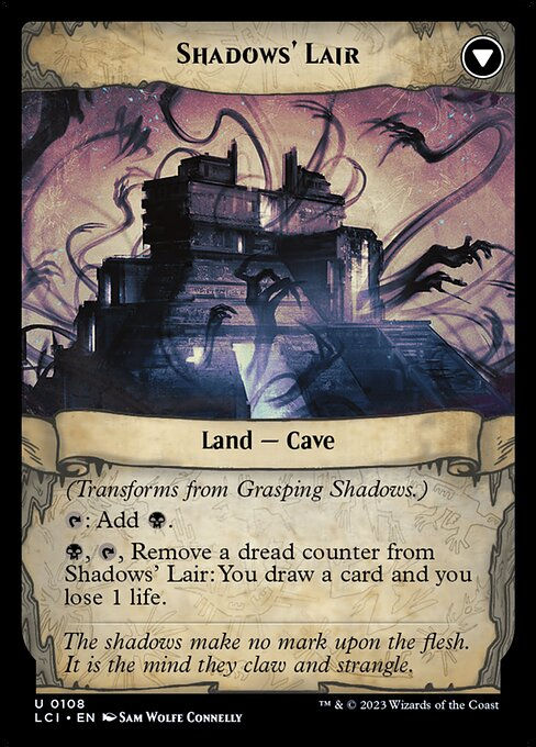 Grasping Shadows // Shadows' Lair (lci) — cara 2 de 2