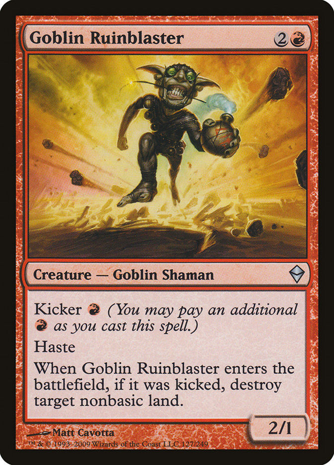 Goblin Ruinblaster (zen)