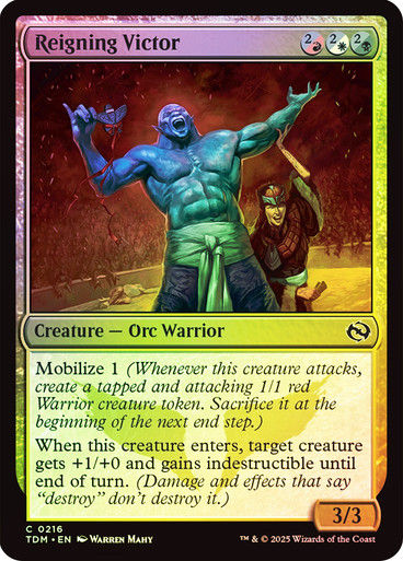 Reigning Victor (TDM) (216) / Foil