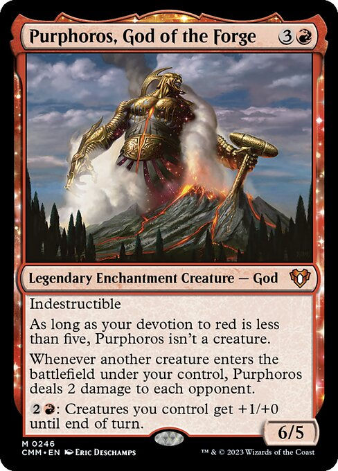 Purphoros, God of the Forge (cmm)