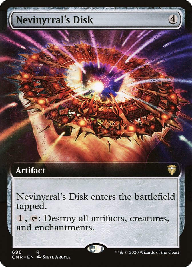 Nevinyrral's Disk (CMR) (696) / Extended Art