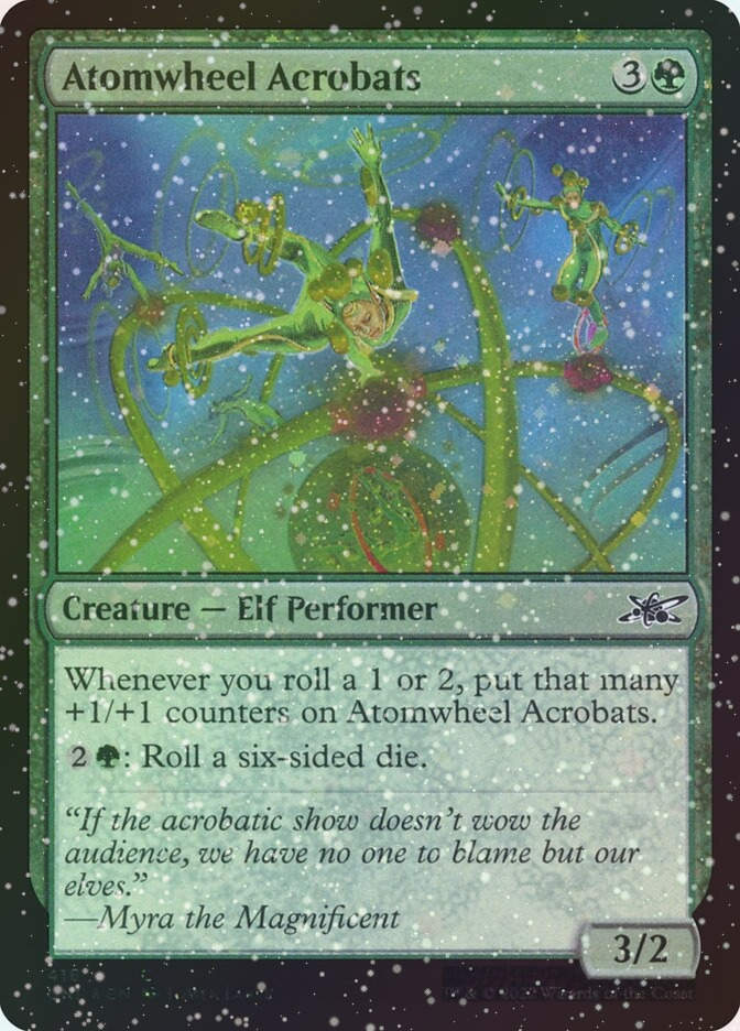Atomwheel Acrobats (UNF) (416) / Galaxy Foil