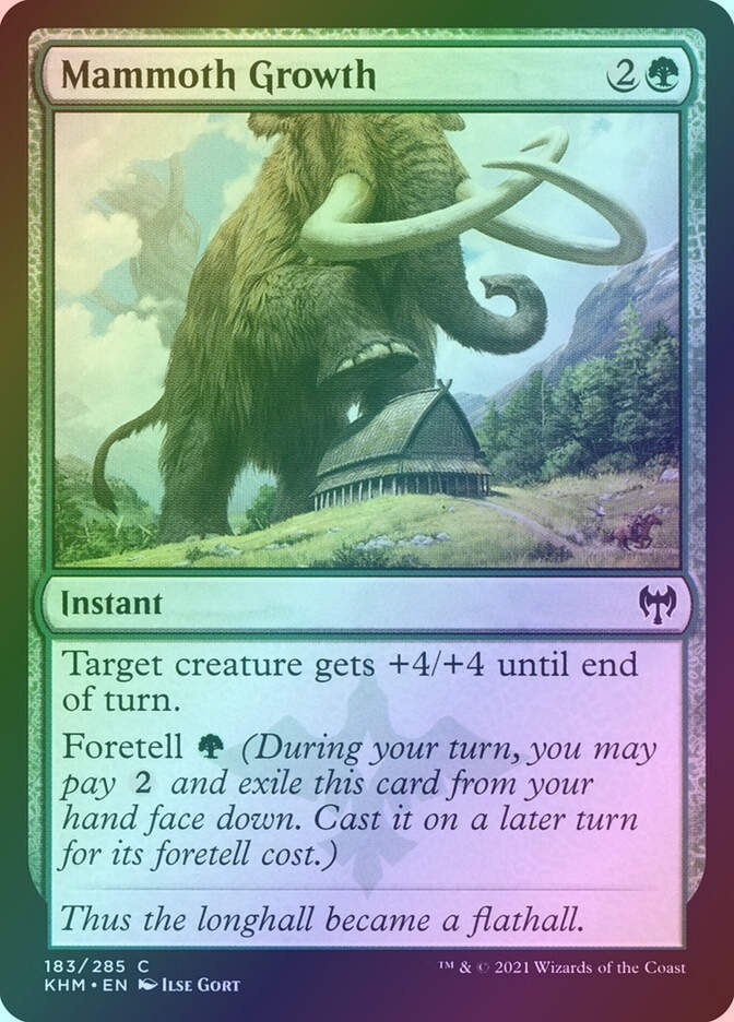 Mammoth Growth (KHM) (183) / Foil