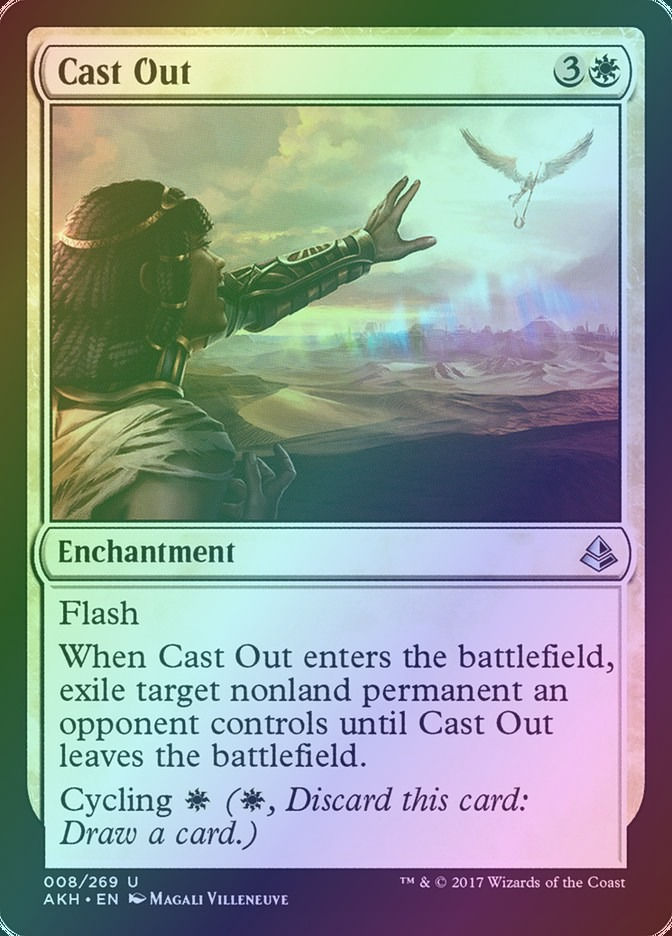 Cast Out (AKH) (8) / Foil