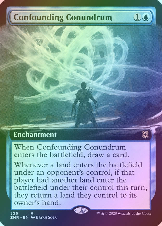 Confounding Conundrum (ZNR) (326) / Extended Art / Foil