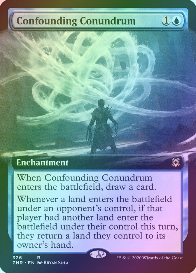 Confounding Conundrum (ZNR) (326) / Extended Art / Foil