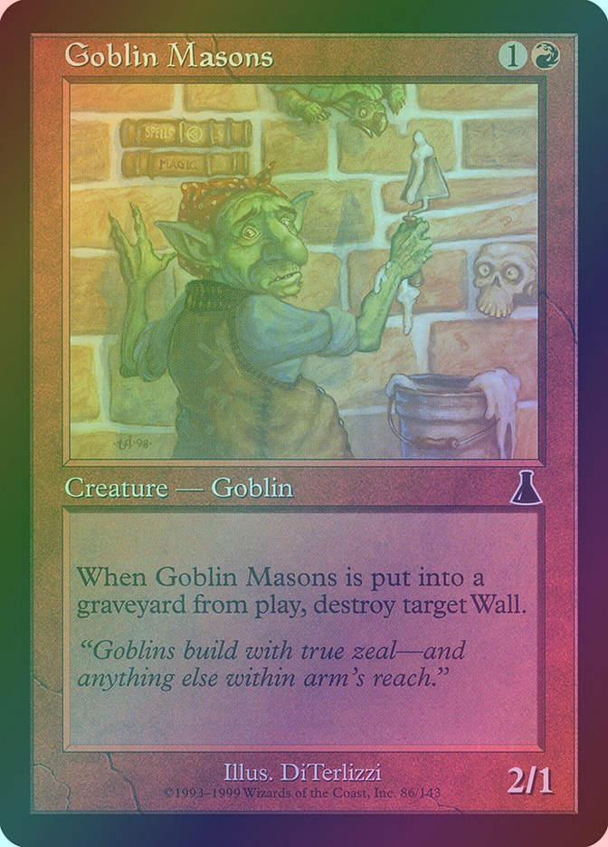 Goblin Masons (UDS) (86) / Foil
