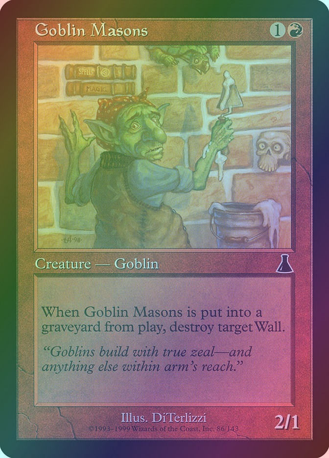 Goblin Masons (UDS) (86) / Foil