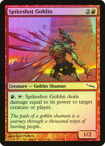 Spikeshot Goblin (MRD) (108) / Foil