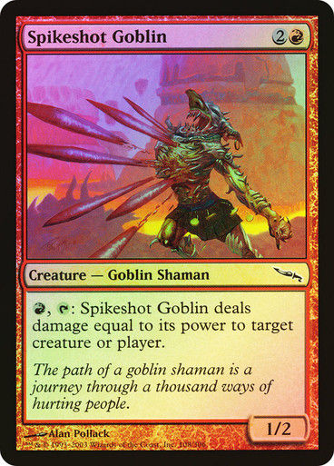 Spikeshot Goblin (MRD) (108) / Foil