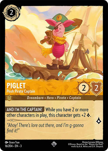 Piglet - Pooh Pirate Captain (LOR_ITI)