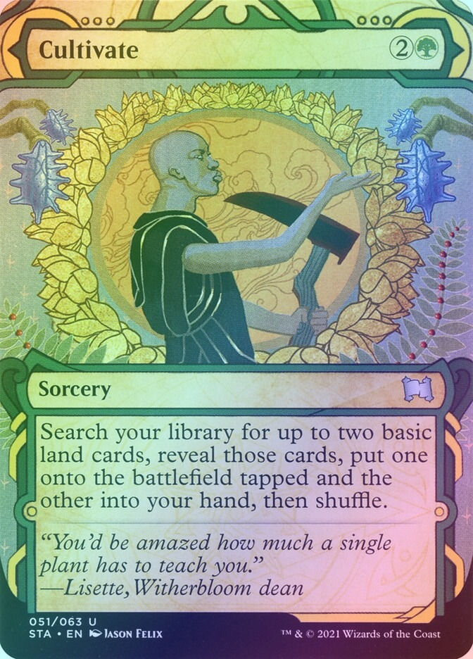 Cultivate (STA) (51) / Borderless / Showcase / Foil