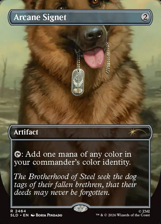 Arcane Signet (SLD) (2464) / Borderless