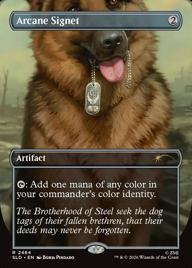 Arcane Signet (SLD) (2464) / Borderless