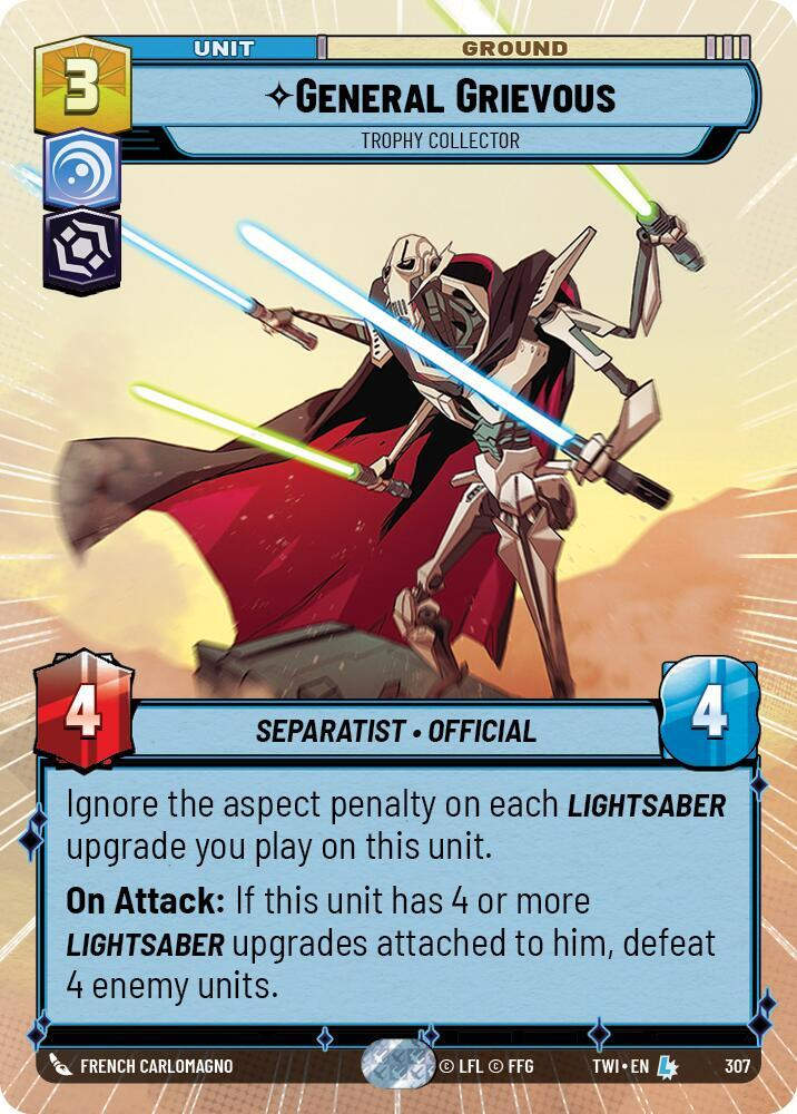General Grievous - Trophy Collector (Hyperspace) (TWI) (307) / Foil