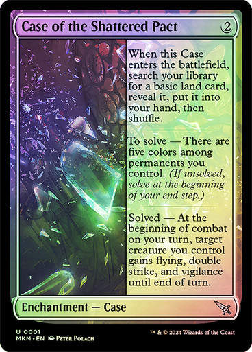 Case of the Shattered Pact (mkm) (1) / Foil