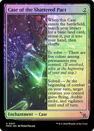 Case of the Shattered Pact (mkm) (1) / Foil