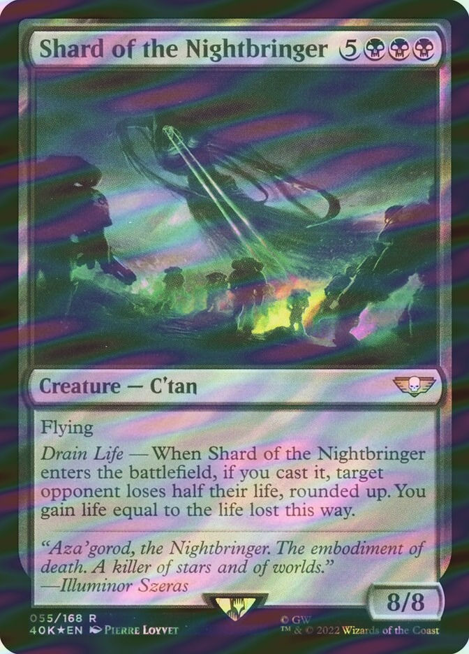 Shard of the Nightbringer (40K) (55★) / Surge Foil