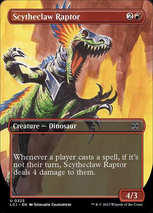 Scytheclaw Raptor (lci) / Borderless