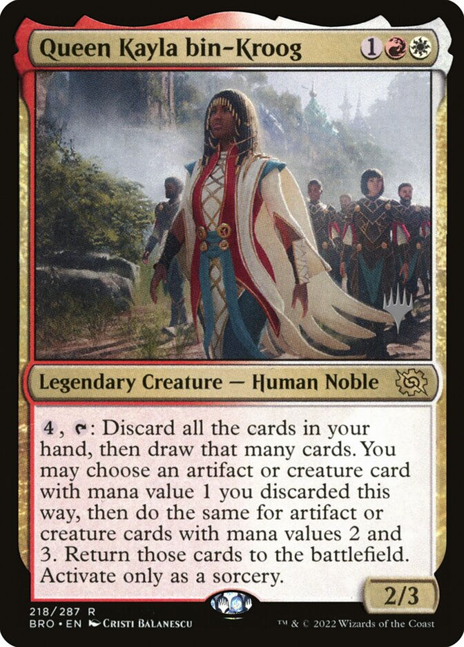 Queen Kayla bin-Kroog (PBRO) (218p)