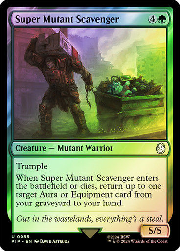 Super Mutant Scavenger (pip) (85) / Foil