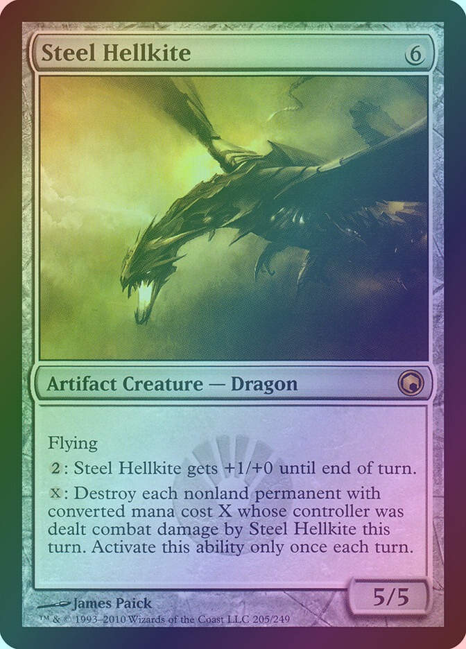 Steel Hellkite (SOM) (205) / Foil