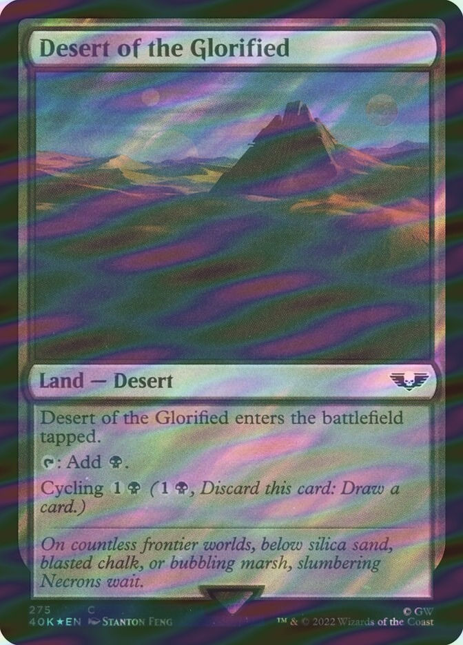 Desert of the Glorified (40K) (275★) / Surge Foil