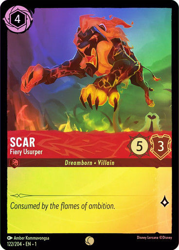 Scar - Fiery Usurper (LOR_TFC) / Foil
