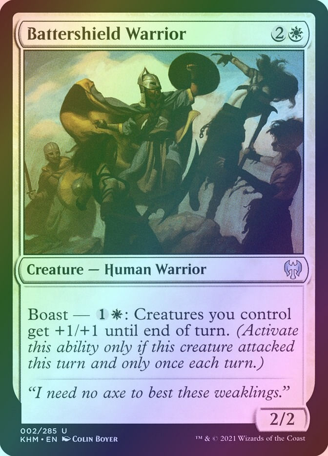 Battershield Warrior (KHM) (2) / Foil