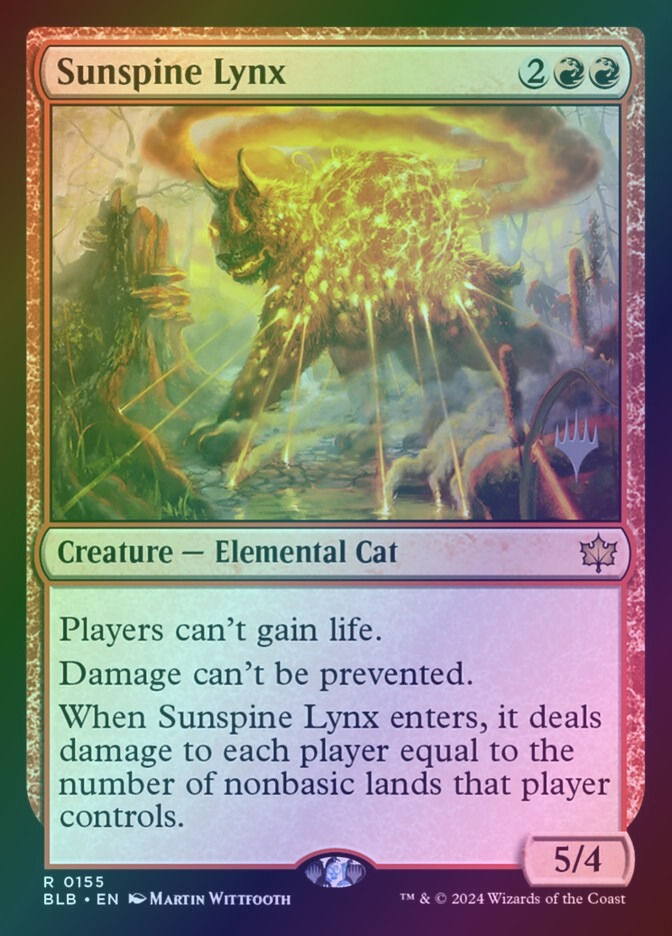Sunspine Lynx (PBLB) (155p) / Foil