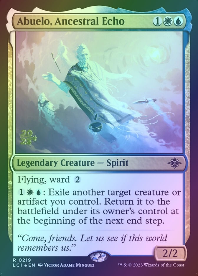 Abuelo, Ancestral Echo (PLCI) (219s) / Foil