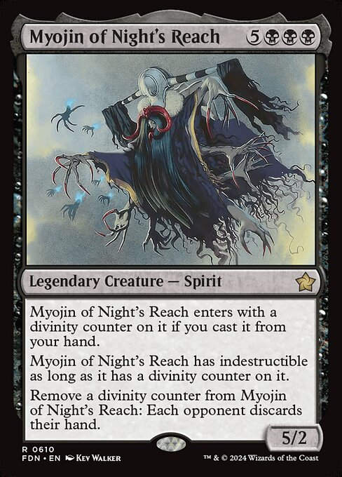 Myojin of Night's Reach (FDN) (610) (Starter)