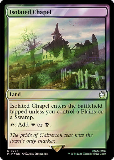 Isolated Chapel (pip) (797) / Surge Foil