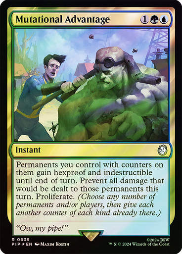 Mutational Advantage (pip) (639) / Surge Foil