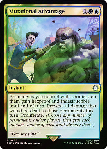 Mutational Advantage (pip) (639) / Surge Foil