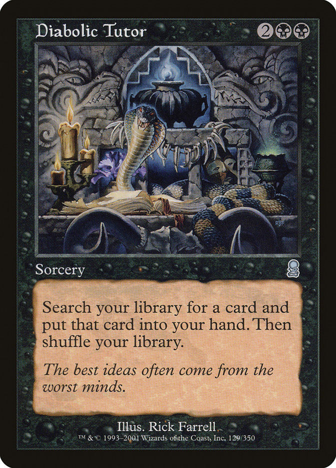 Diabolic Tutor (ody)
