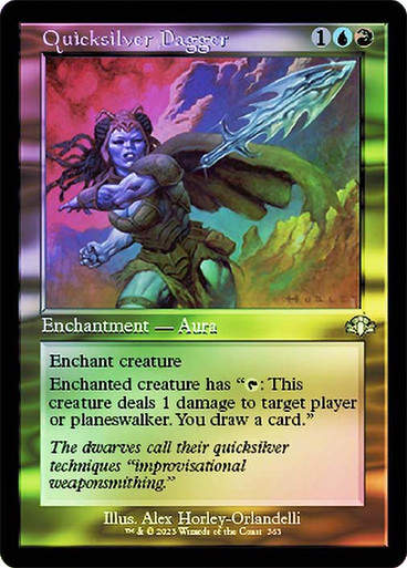 Quicksilver Dagger (DMR) / Showcase / Foil