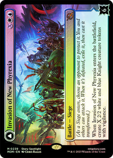 Invasion of New Phyrexia // Teferi Akosa of Zhalfir (mom) / Foil