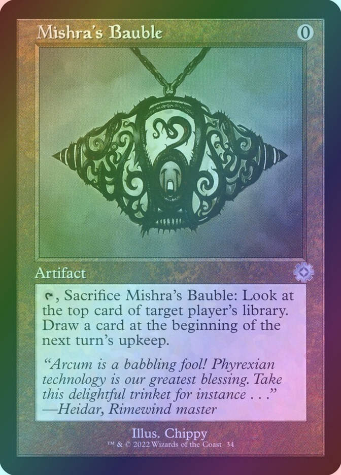 Mishra's Bauble (BRR) (34) / Foil