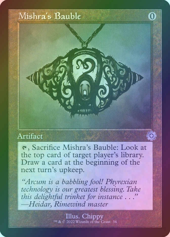 Mishra's Bauble (BRR) (34) / Foil