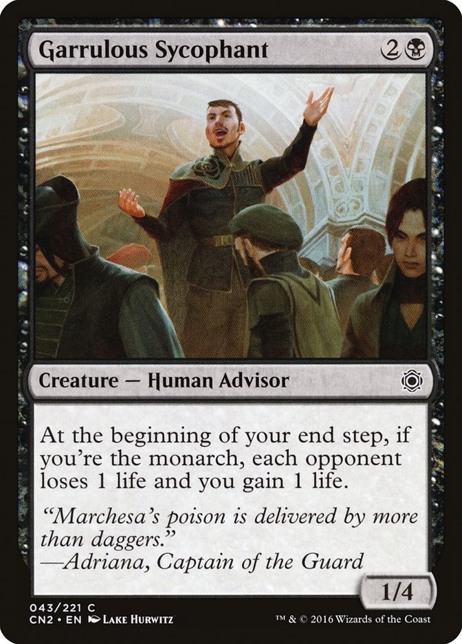 Garrulous Sycophant (cn2)
