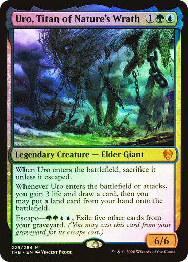 Uro, Titan of Nature's Wrath (THB) (229) / Foil