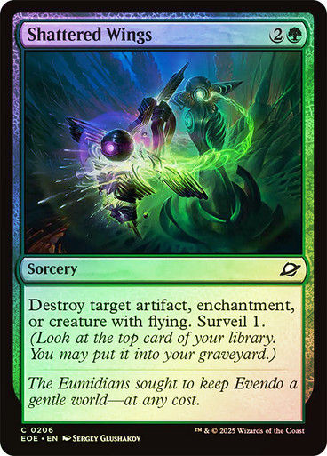 Shattered Wings (EOE) (206) / Foil