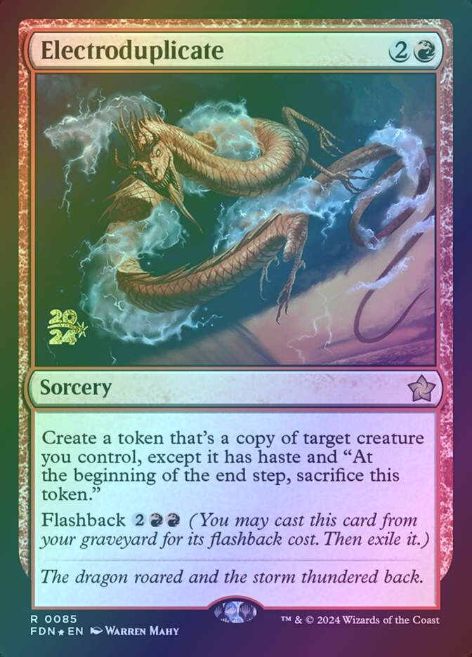 Electroduplicate (PFDN) (85s) / Foil