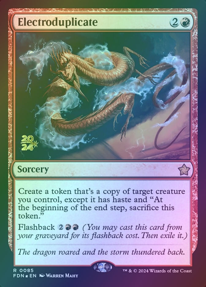Electroduplicate (PFDN) (85s) / Foil