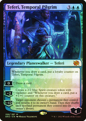 Teferi, Temporal Pilgrim (BRO) / Foil