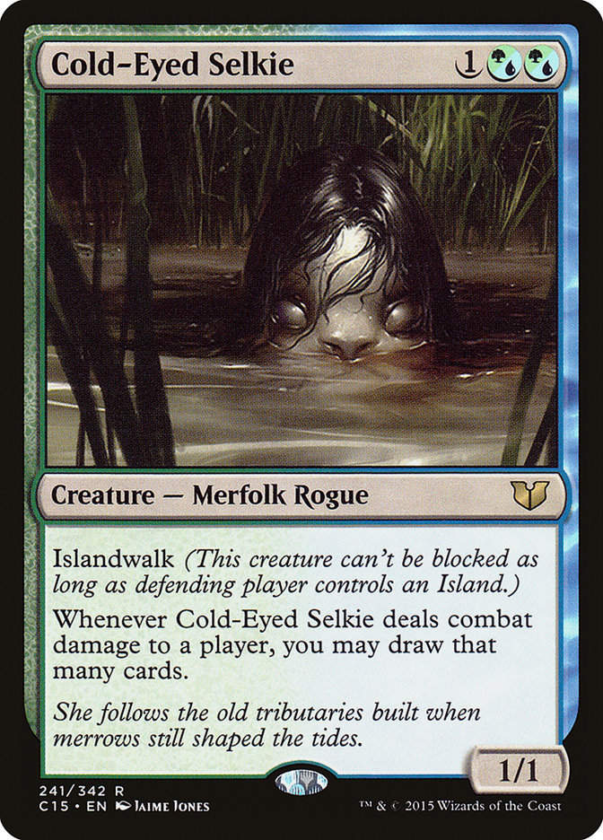 Cold-Eyed Selkie (c15)